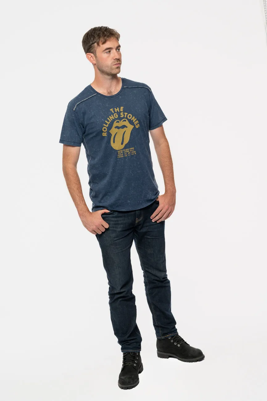 The Rolling Stones NYC 75 Snow Wash T Shirt sold by Paradiso Clothing product image thumbnail 5