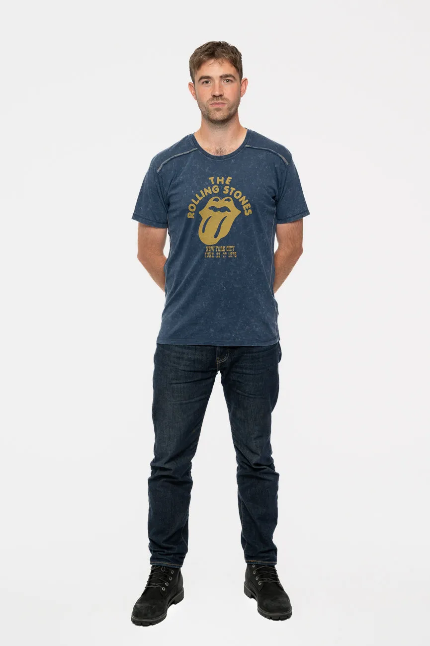 The Rolling Stones NYC 75 Snow Wash T Shirt sold by Paradiso Clothing product image thumbnail 2