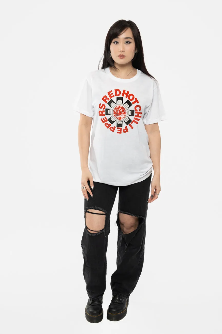 Red Hot Chili Peppers Aztec Band Logo T Shirt sold by Paradiso Clothing product image thumbnail 2