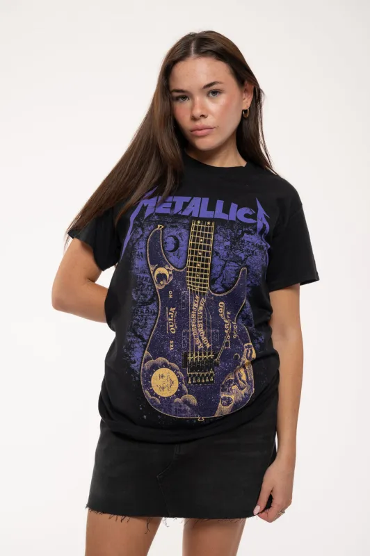 Metallica Ouija Purple T Shirt sold by Paradiso Clothing