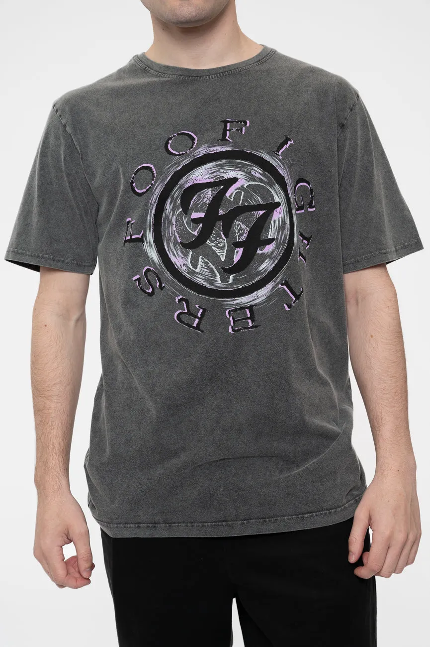 Foo Fighters Wheel Shadow Limited Edition 999 Only Premium Wash T Shirt sold by Paradiso Clothing product image thumbnail 3