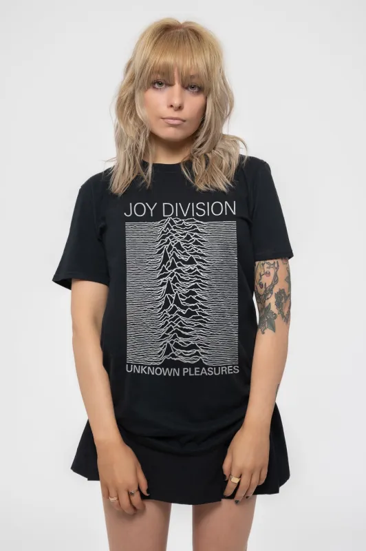 Joy Division Unknown Pleasures Skinny Fit T Shirt made by Paradiso Clothing