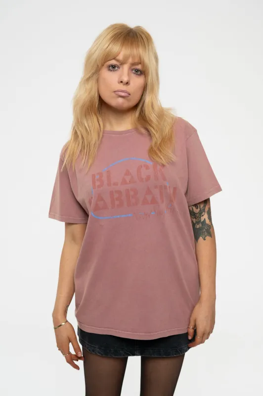 Black Sabbath Never Say Die Limited Edition 999 Only Premium Wash T Shirt sold by Paradiso Clothing