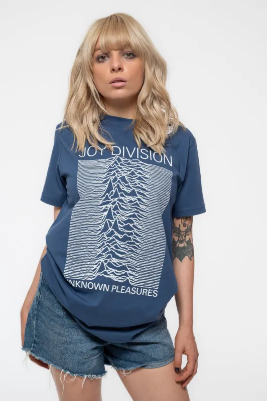 Joy Division Unknown Pleasures T Shirt made by Paradiso Clothing