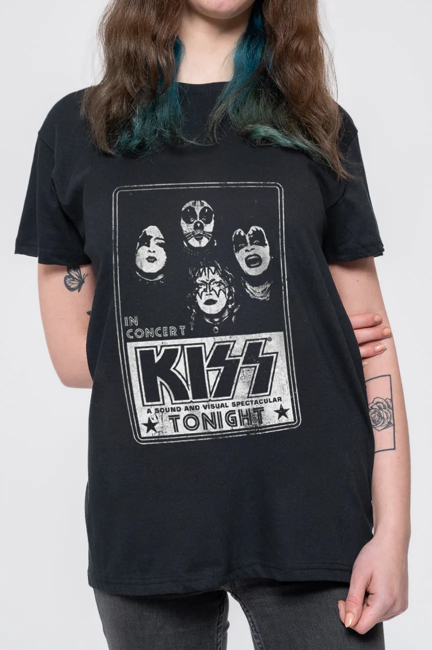 KISS In Concert Tonight T Shirt sold by Paradiso Clothing product image thumbnail 3