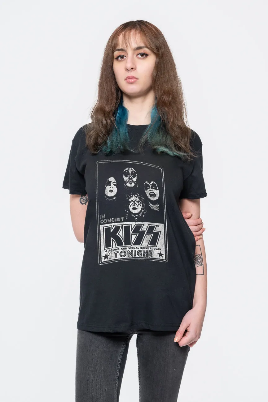 KISS In Concert Tonight T Shirt sold by Paradiso Clothing