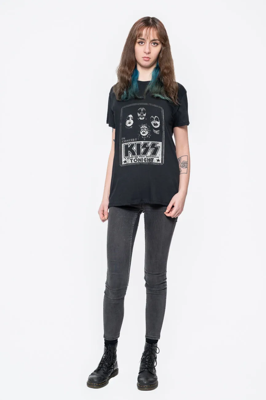 KISS In Concert Tonight T Shirt sold by Paradiso Clothing product image thumbnail 2