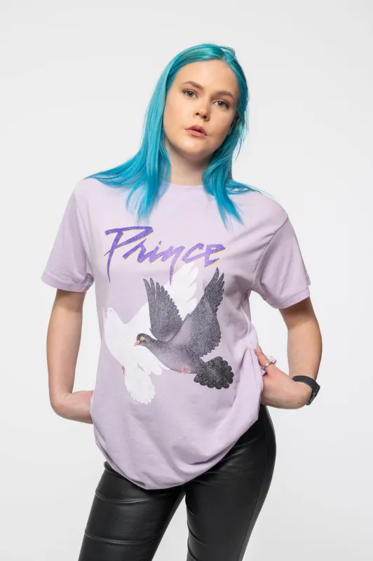 Prince Purple Rain Doves T Shirt sold by Paradiso Clothing