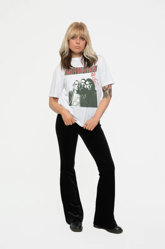 Nirvana Flipper Photo T Shirt sold by Paradiso Clothing