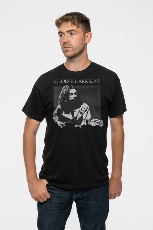 George Harrison Live Portrait T Shirt made by Paradiso Clothing