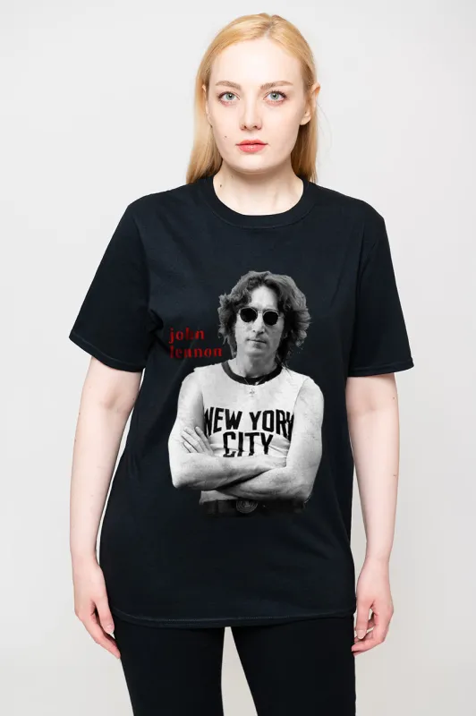 John Lennon New York City T Shirt sold by Paradiso Clothing