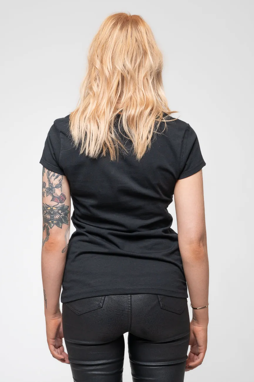 Prince Gold Symbol Diamante Skinny T Shirt sold by Paradiso Clothing product image thumbnail 4