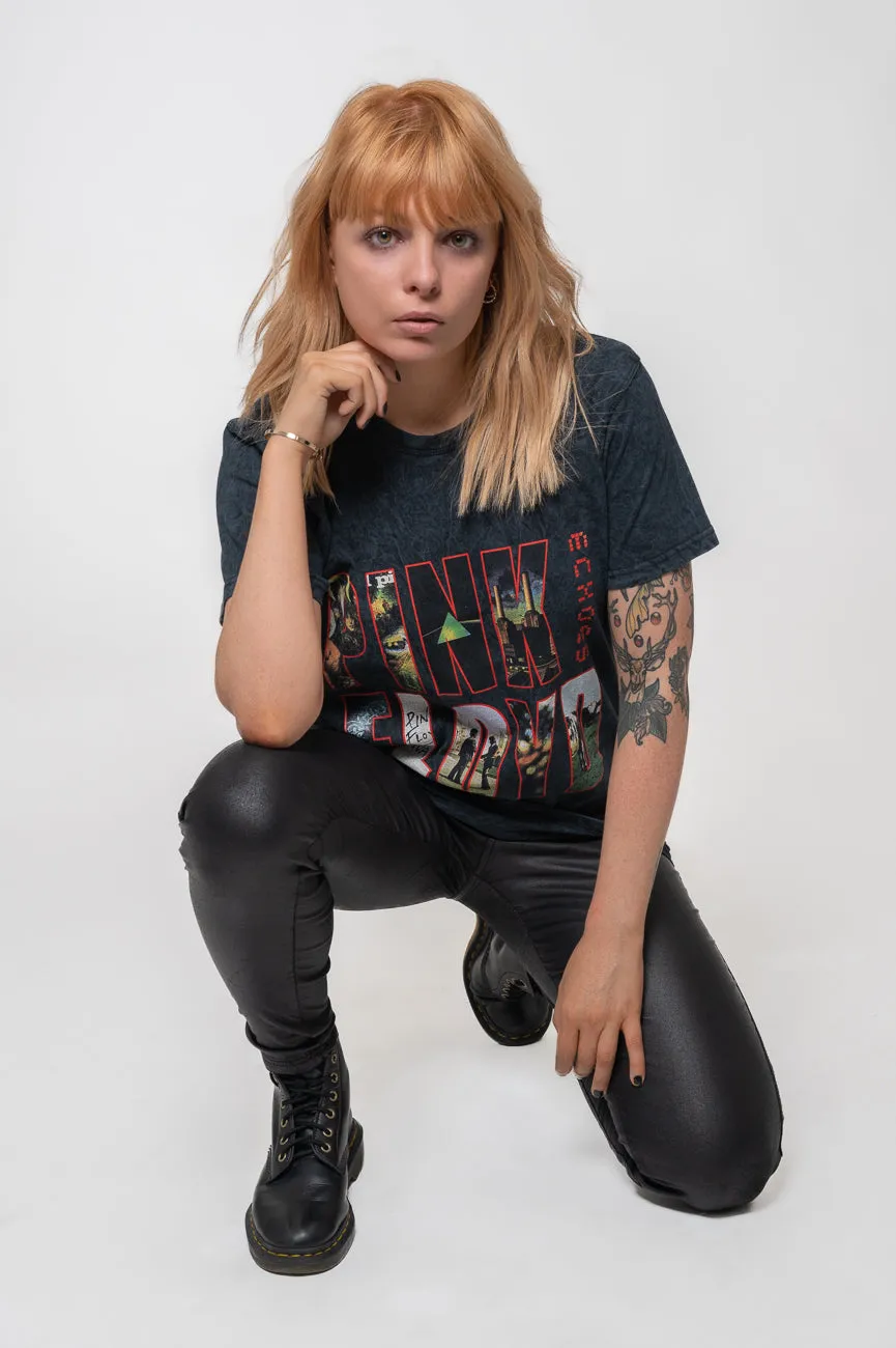 Pink Floyd Echoes Montage Dip Dye Tee sold by Paradiso Clothing product image thumbnail 5