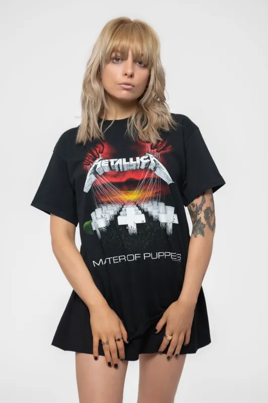 Metallica Master Of Puppets Tracks T Shirt sold by Paradiso Clothing