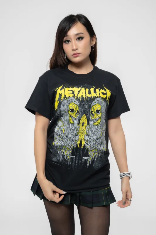 Metallica Sanitarium T Shirt made by Paradiso Clothing