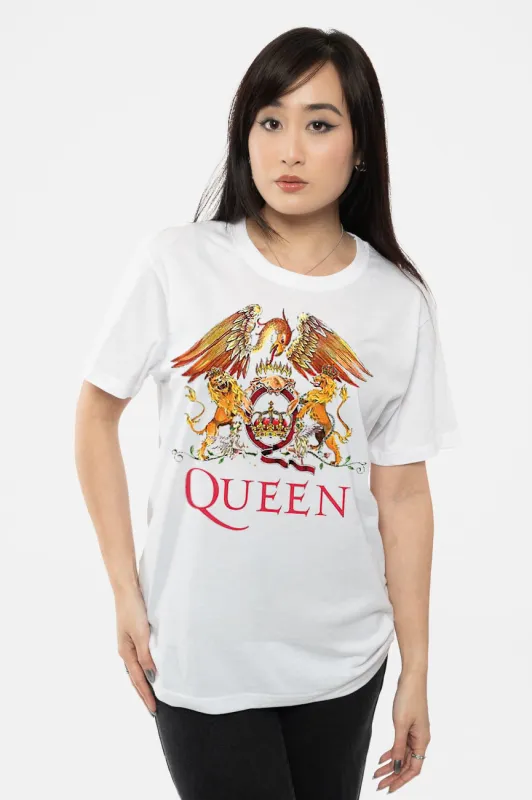 Queen Classic Crest T Shirt sold by Paradiso Clothing