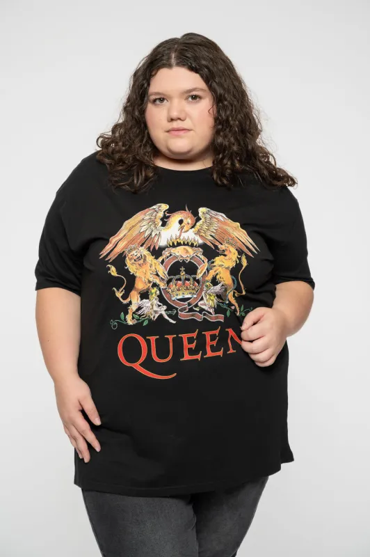Queen Classic Crest T Shirt sold by Paradiso Clothing