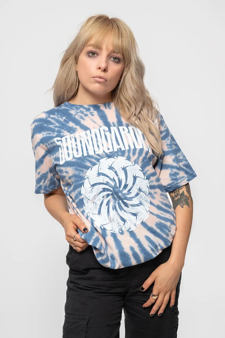 Soundgarden Swirl Dye Wash T Shirt sold by Paradiso Clothing