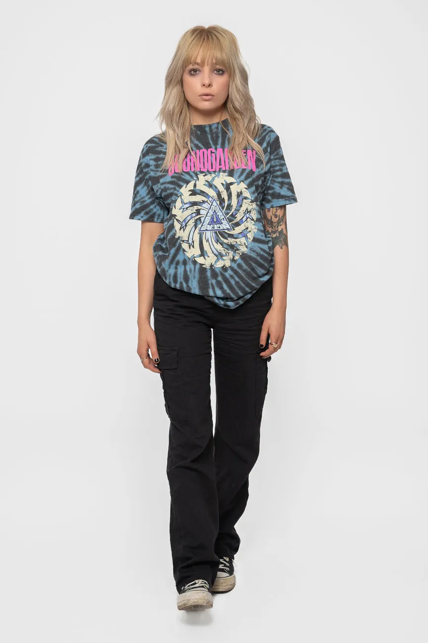Soundgarden Badmotorfinger Dye Wash T Shirt sold by Paradiso Clothing product image thumbnail 2