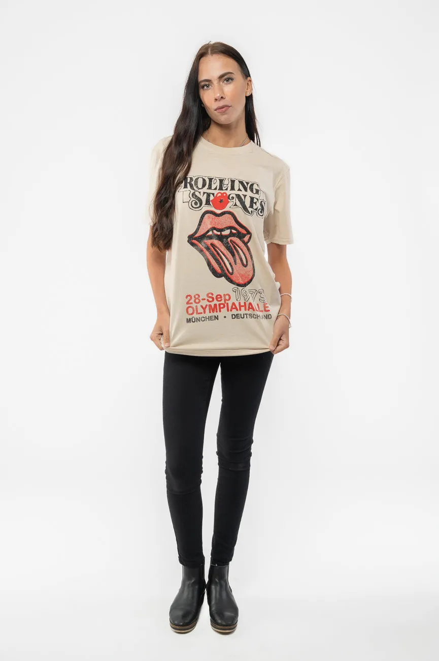 The Rolling Stones Munich 1973 Flyer T Shirt sold by Paradiso Clothing product image thumbnail 2