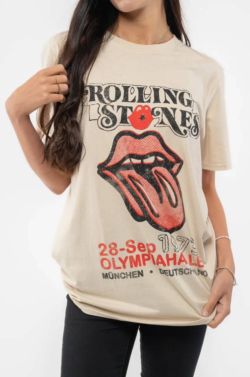 The Rolling Stones Munich 1973 Flyer T Shirt sold by Paradiso Clothing product image thumbnail 3