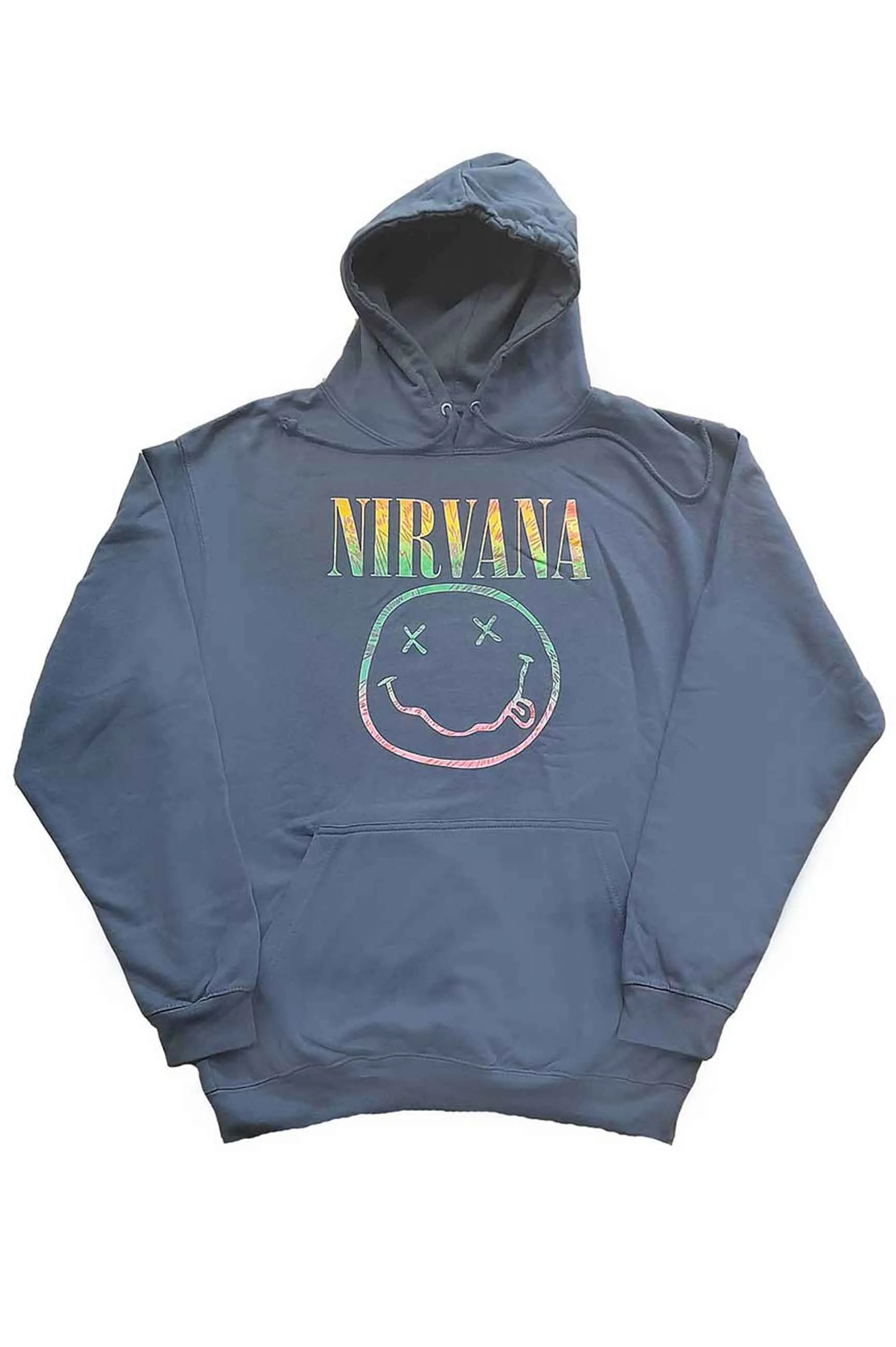 Nirvana Sorbet Ray Grunge Smile Hoodie sold by Paradiso Clothing