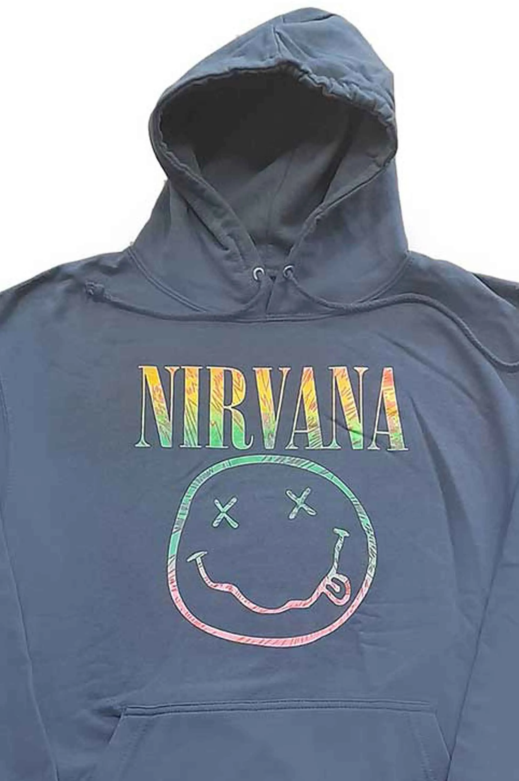 Nirvana Sorbet Ray Grunge Smile Hoodie sold by Paradiso Clothing product image thumbnail 2