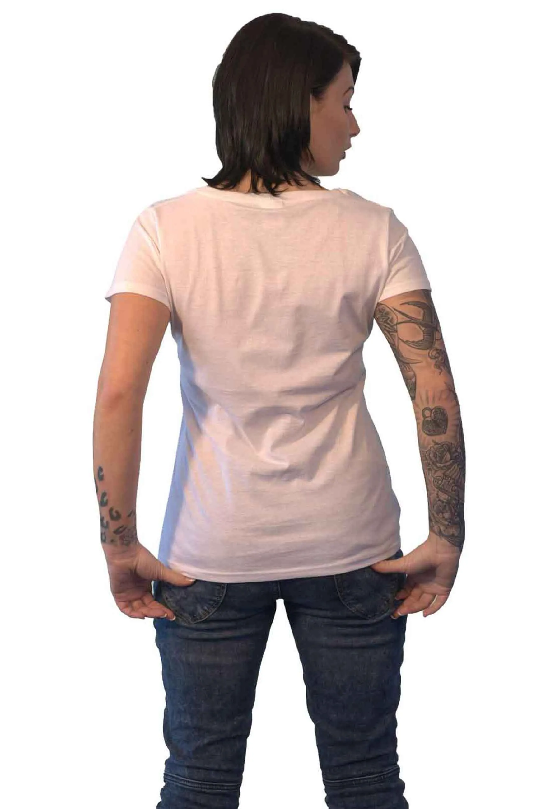Queen Classic Crest Logo Skinny Fit T Shirt sold by Paradiso Clothing product image thumbnail 2