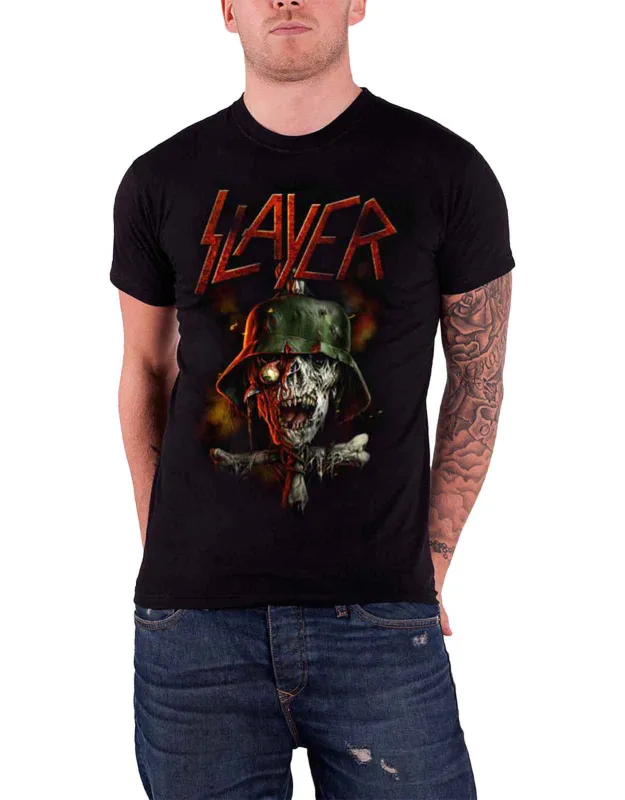 Slayer Soldier Cross T Shirt sold by Paradiso Clothing