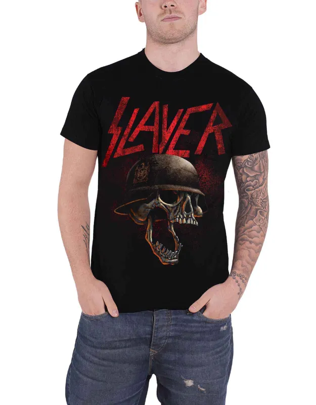 Slayer Hellmitt distressed T Shirt sold by Paradiso Clothing