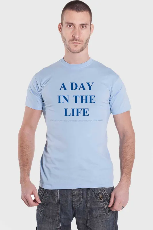 The Beatles A Day In The Life text Tee made by The Beatles