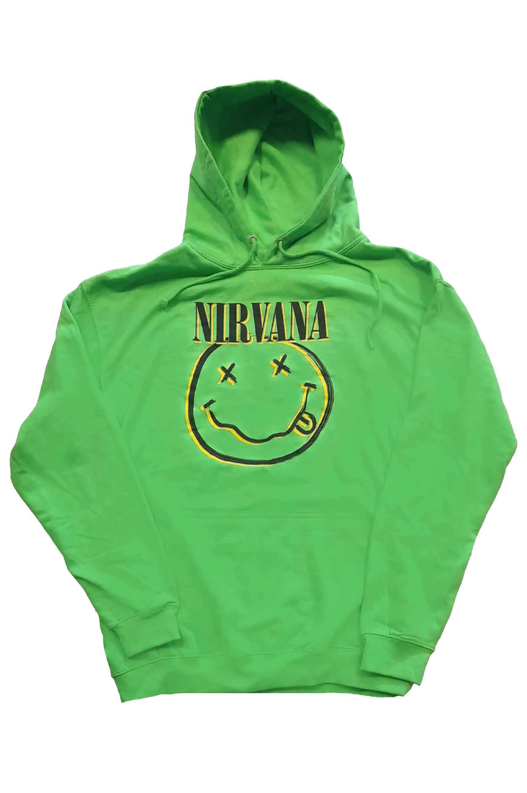 Nirvana Inverse Grunge Smile Hoodie sold by Paradiso Clothing