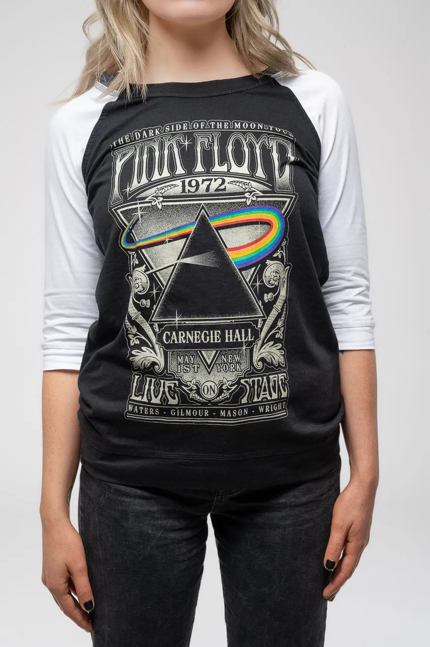 Pink Floyd Carnegie Hall Raglan sold by Paradiso Clothing product image thumbnail 3