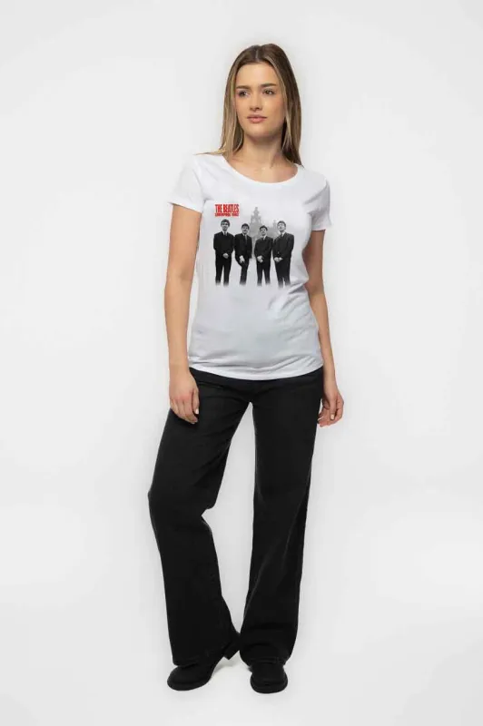 The Beatles In Liverpool Skinny Fit T Shirt sold by Paradiso Clothing