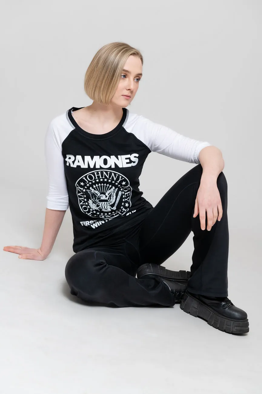 Ramones First World Tour 1978 Raglan sold by Paradiso Clothing product image thumbnail 4