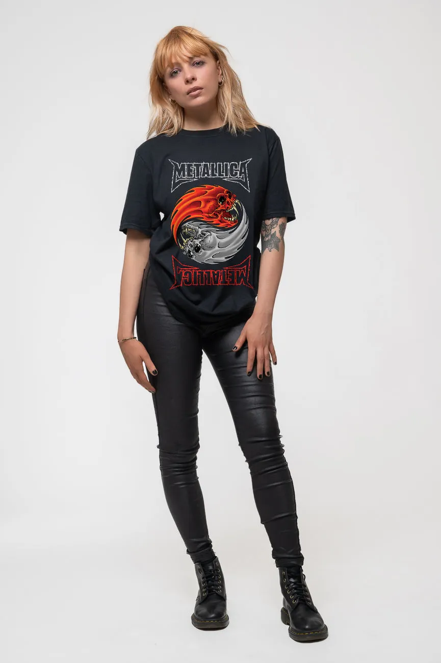 Metallica Yin Yang T Shirt sold by Paradiso Clothing product image thumbnail 5