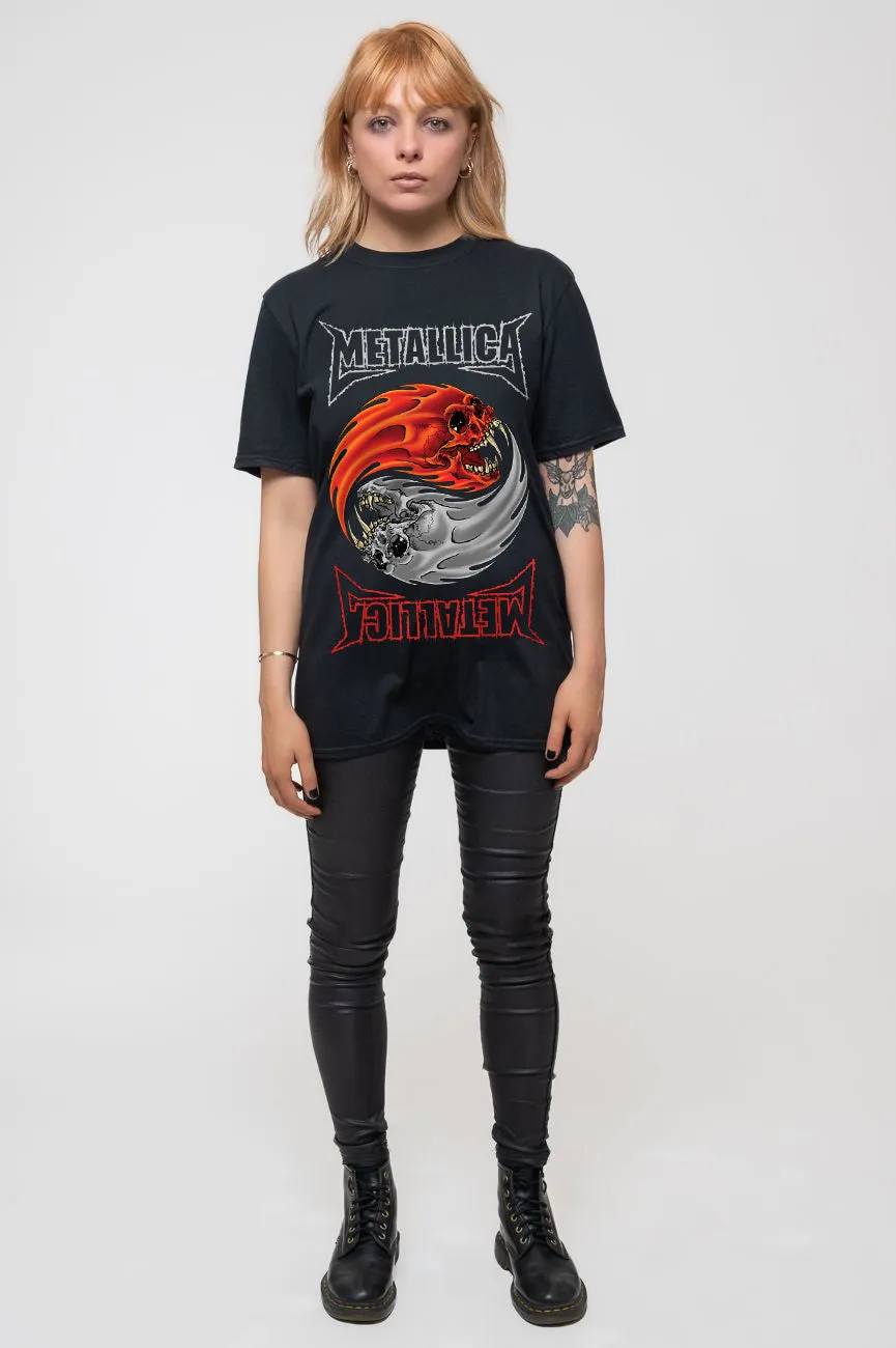 Metallica Yin Yang T Shirt sold by Paradiso Clothing product image thumbnail 2