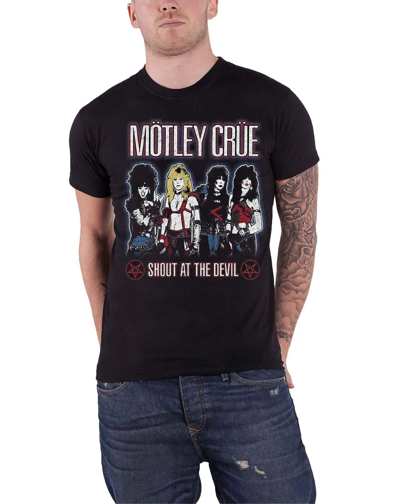 Motley Crue Shout at the Devil T Shirt sold by Paradiso Clothing