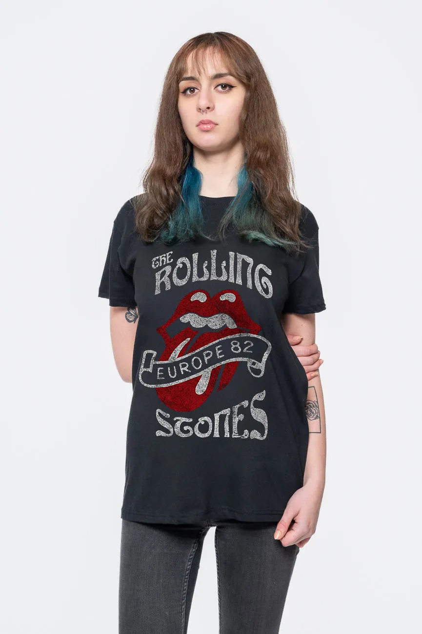 The Rolling Stones Europe 82 Tour T Shirt sold by Paradiso Clothing