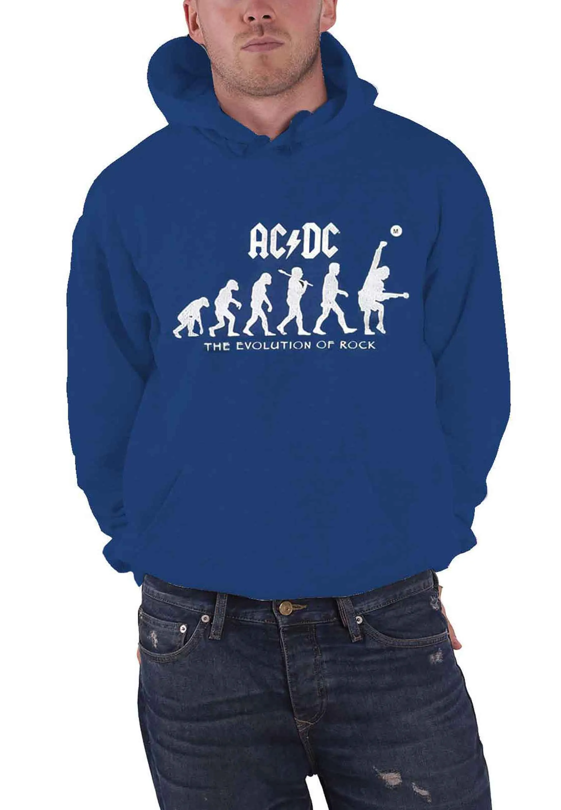 AC/DC Evolution of Rock Hoodie sold by Paradiso Clothing