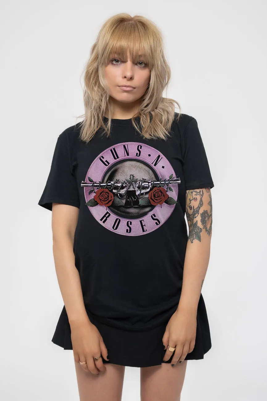 Guns N Roses Classic Logo Skinny Fit T Shirt sold by Paradiso Clothing