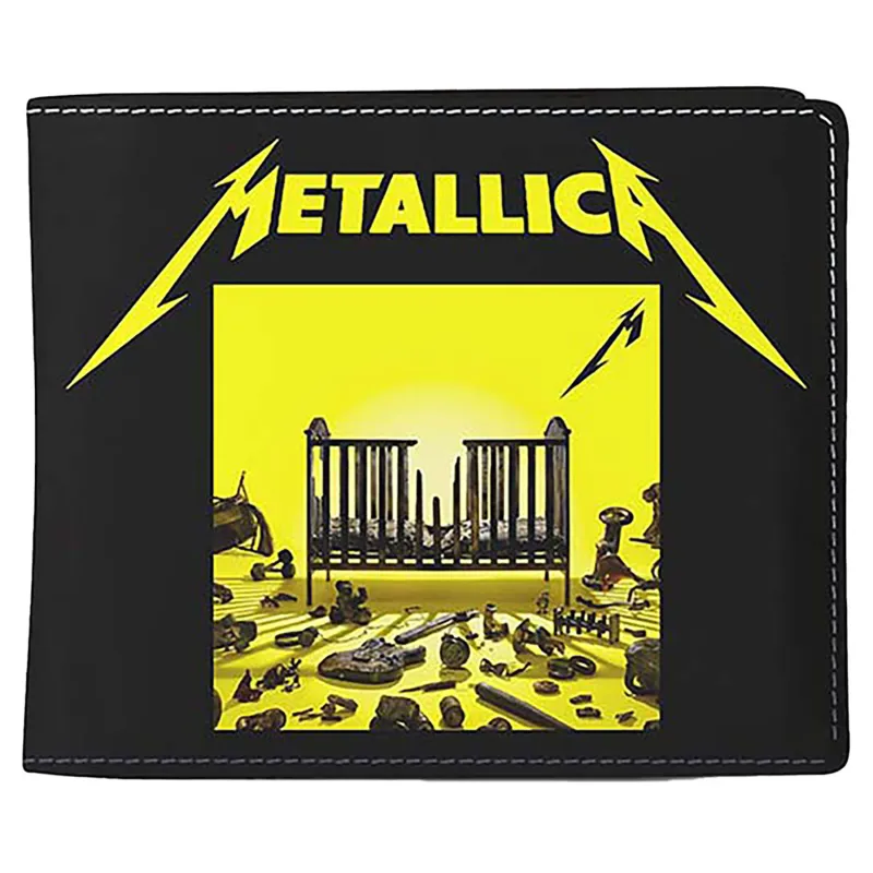 Metallica M72 Band Logo Bifold Wallet made by Paradiso Clothing