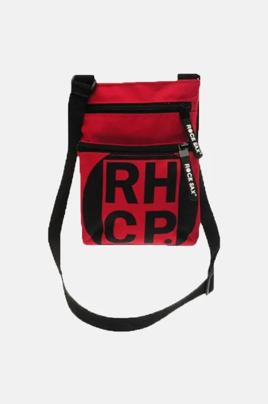 Red Hot Chili Peppers Red Square Crossbody Bag made by Paradiso Clothing