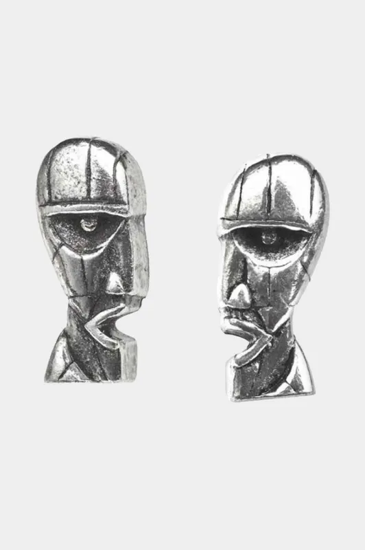 Pink Floyd Division Bell Stud Earrings made by Pink Floyd