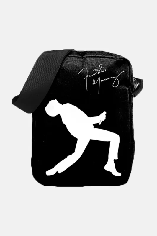 Freddie Mercury Signature Pose Crossbody Bag sold by Paradiso Clothing