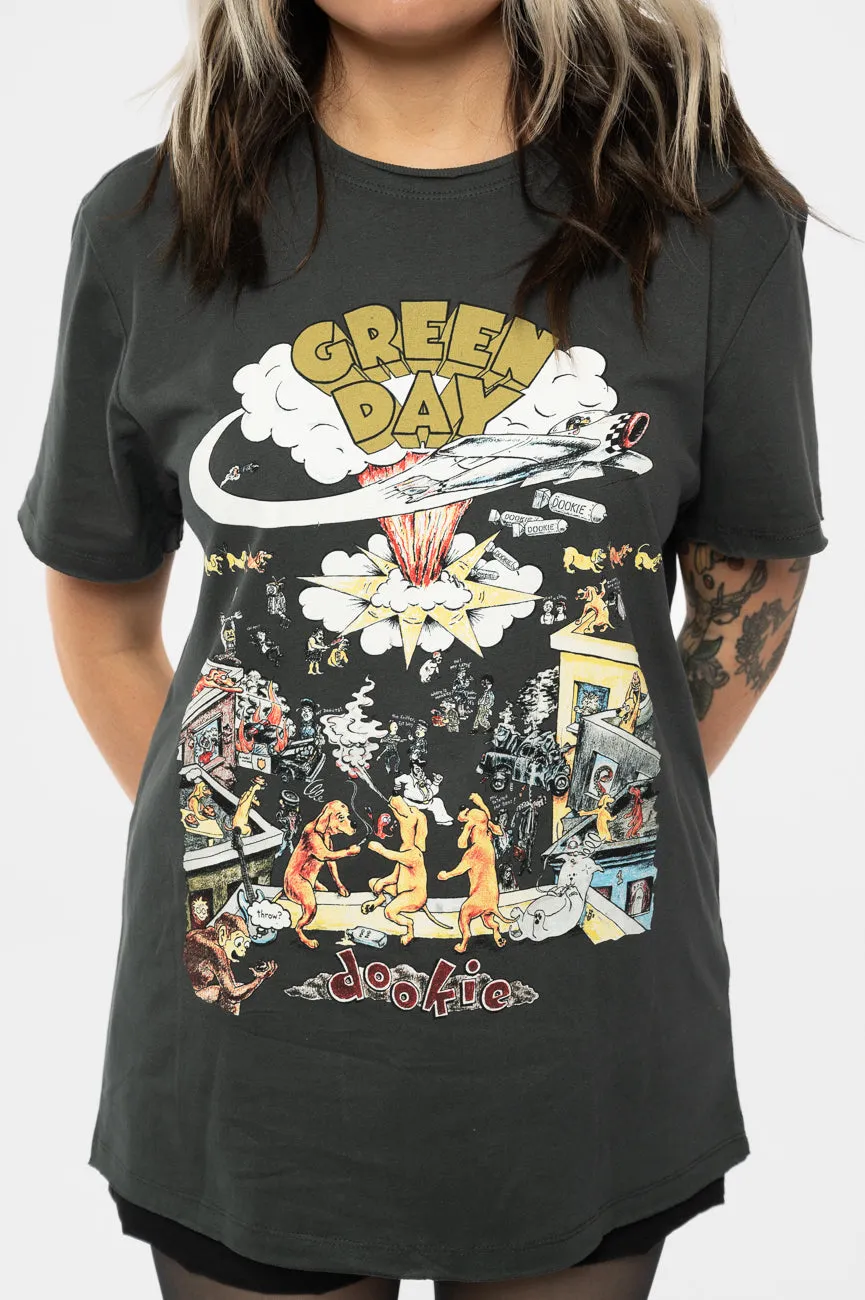 Green Day Dookie T Shirt sold by Paradiso Clothing product image thumbnail 3