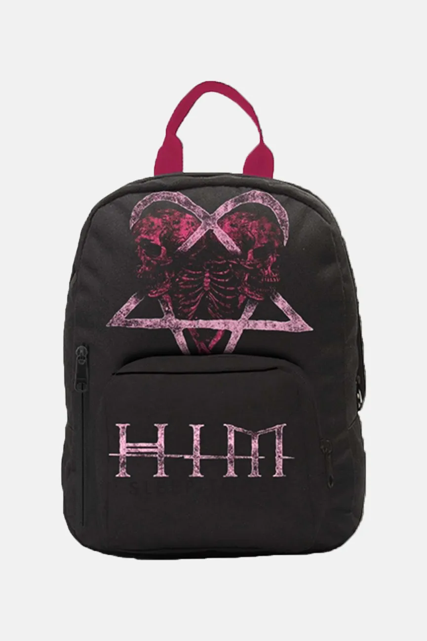 HIM Band Logo Mini Backpack sold by Paradiso Clothing
