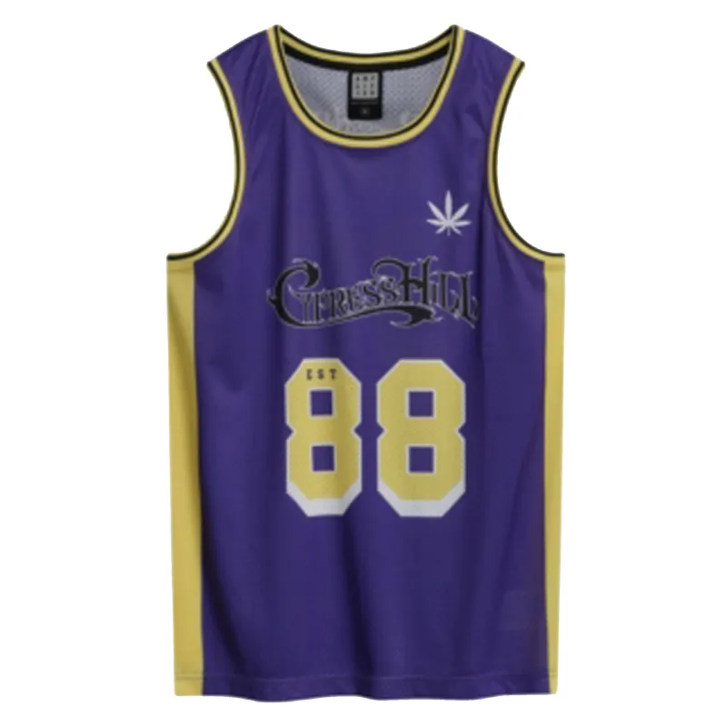 Cypress Hill Greenthumb Basketball Jersey sold by Paradiso Clothing