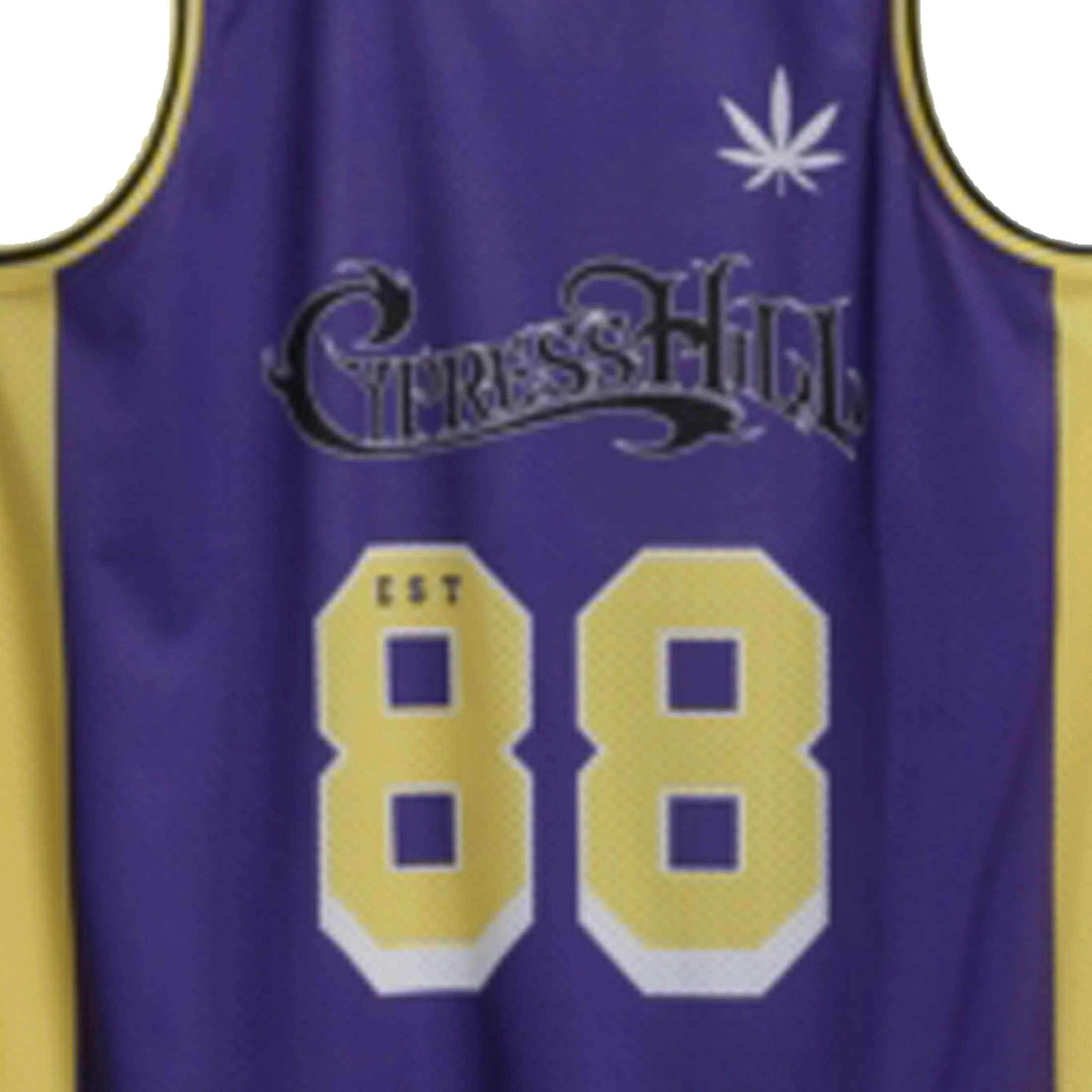 Cypress Hill Greenthumb Basketball Jersey sold by Paradiso Clothing product image thumbnail 2
