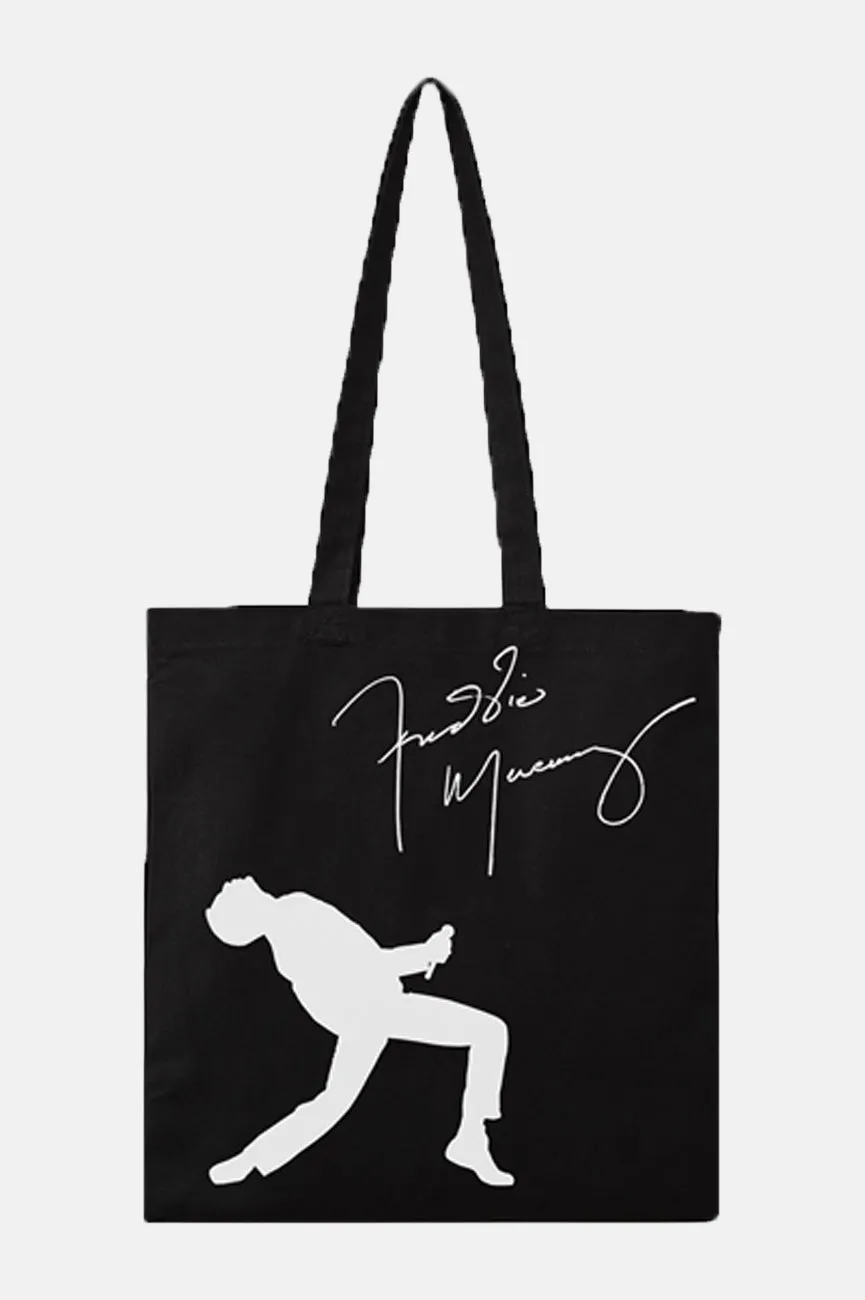 Freddie Mercury Signature Tote Bag sold by Paradiso Clothing